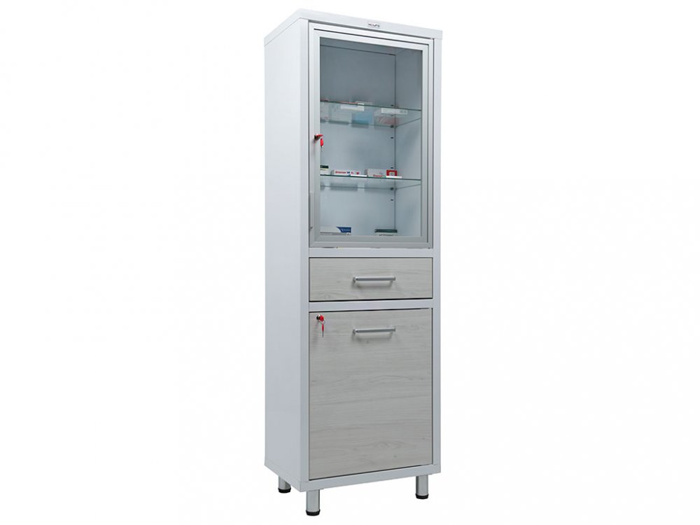 Медицинский шкаф HILFE 1750x600x400мм МД 1 ШМ-SSD высокое качество товара