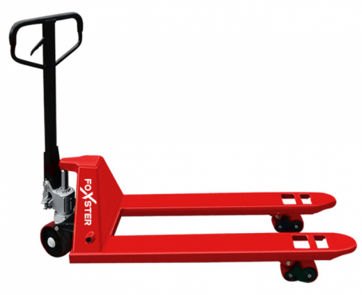 Гидравлическая телега Foxster 3000кг (L-1150, 3 тонны) полиуретановые колеса (AC30)