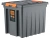 Ящик пластиковый усиленный 500х390х390 мм с крышкой на клипсах Rox Box PRO 50 высокое качество товара