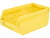 Пластиковый лоток 350x230x150 мм желтый
